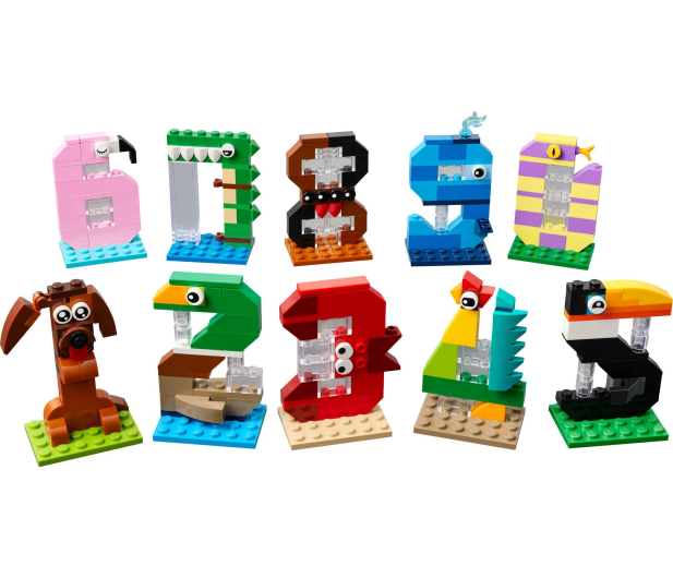 LEGO ICONIC 40807 Urodzinowe cyferki - 1529757 - zdjęcie 3